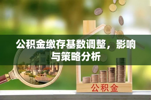 常德公积金缴存基数调整，影响与策略分析